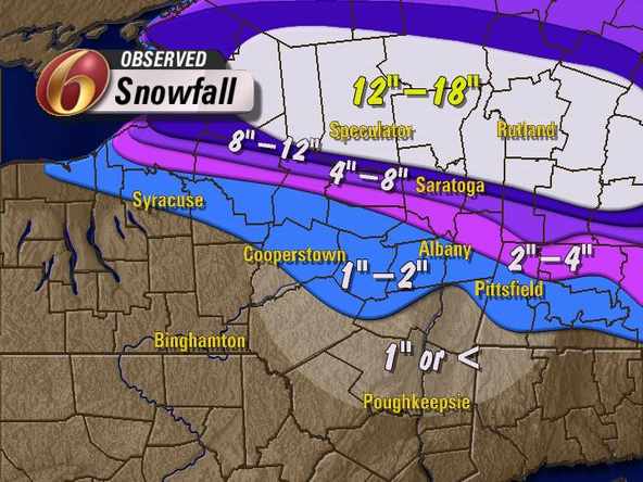 cbs6albany.com: Major Snow/Ice Storm April 3-5, 2003